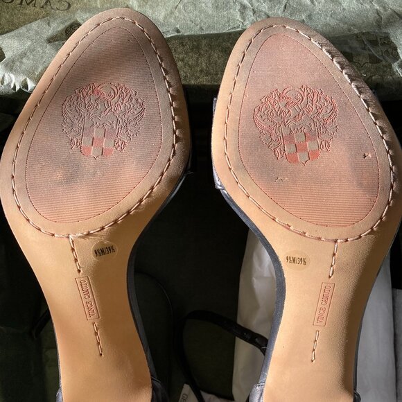 Vince Camuto black strappy stiletto - Picture 14 of 15